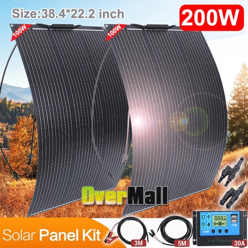 12v 200w flexible solar panel - flexible,